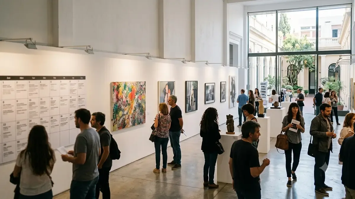 Calendario de exposiciones